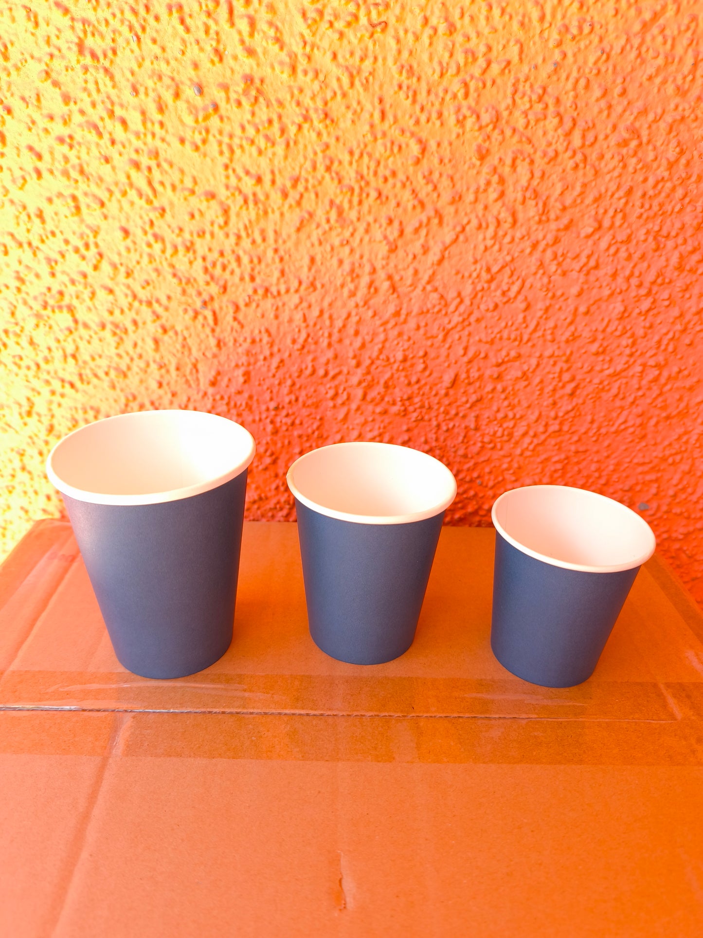 Vaso Polipapel Azul 12 Oz x100 und