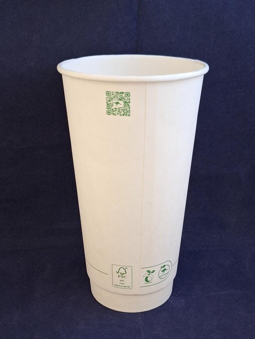 Vaso Doble Capa PLA 20 Oz x500 und