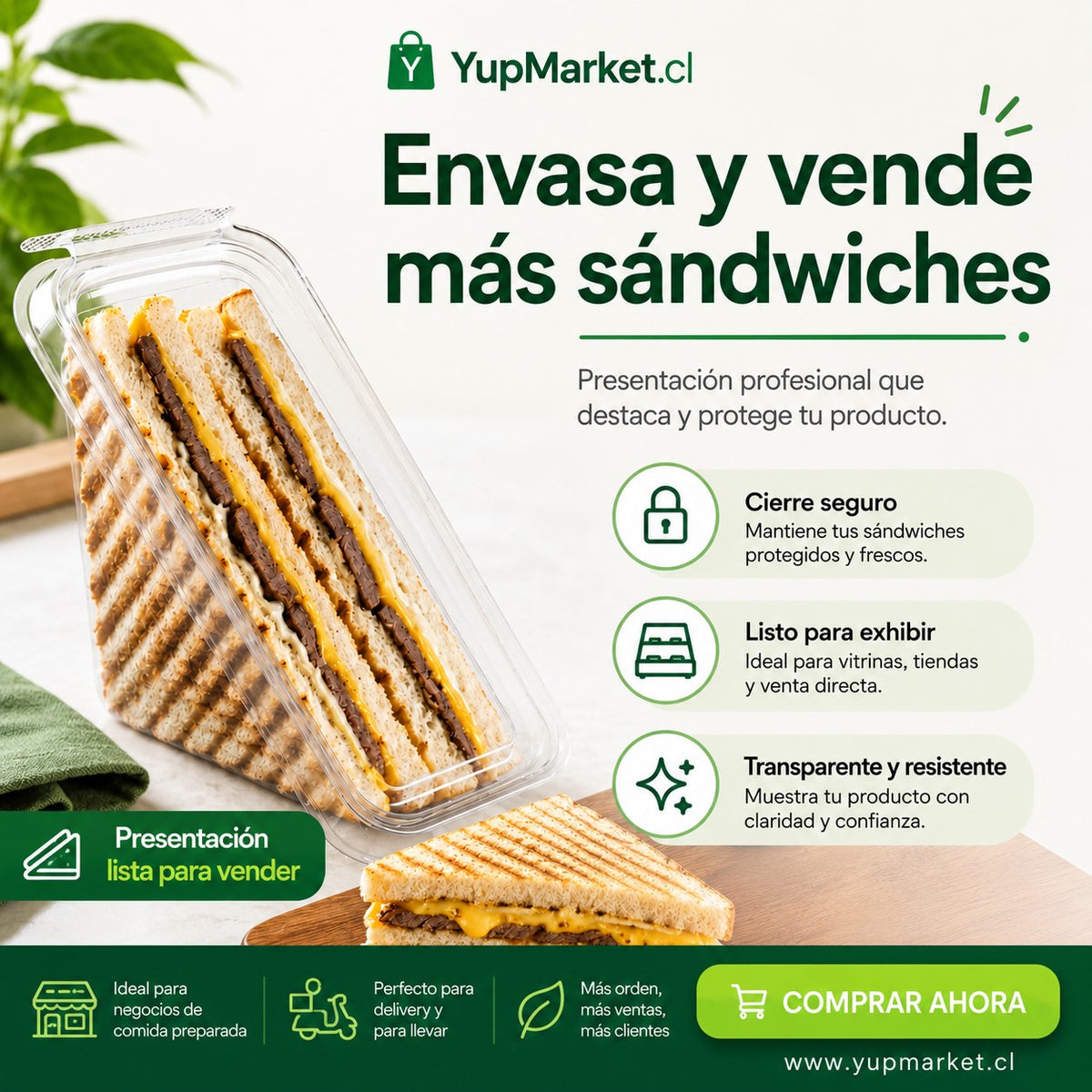 Sándwich Con Sello x100 und
