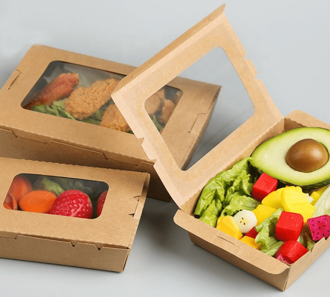 Kraft con Ventana 1.600ml