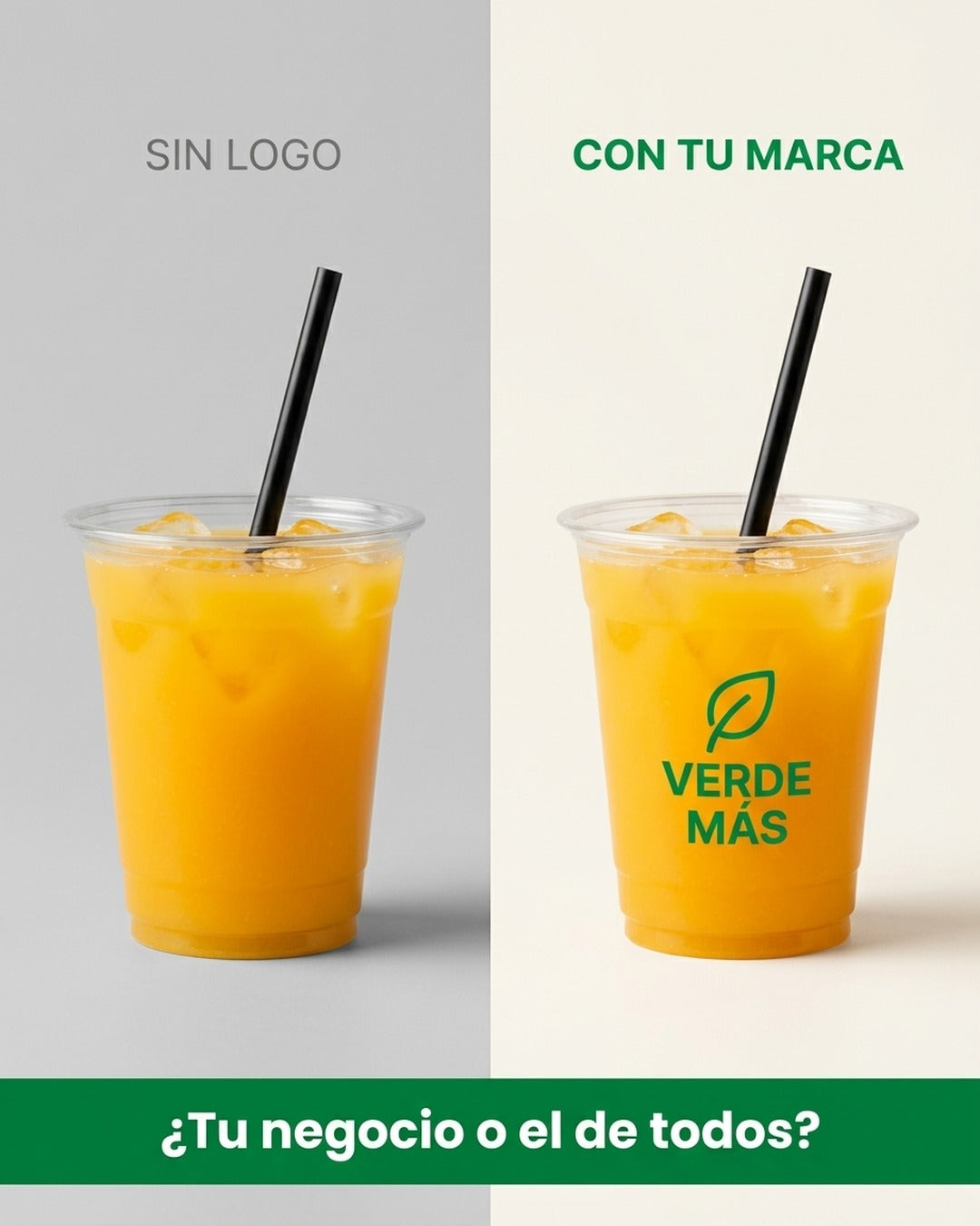 Vaso Pet Con Logo 12 Oz x3.000 und