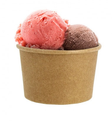 Pote Kraft Sin Tapa 8 Oz /240 ml