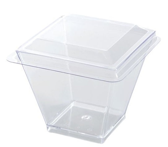 Vaso Acrilico Con Tapa 2 Oz/ 60ml