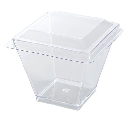 Vaso Acrilico Con Tapa 2 Oz/ 60ml