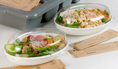 Bowl Ovalado con Tapa 26 Oz