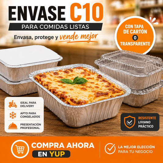 Envase C10 Tapa Bops 500ml x100 und