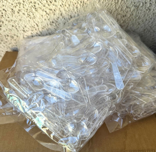 Cucharita Transparente x250 und