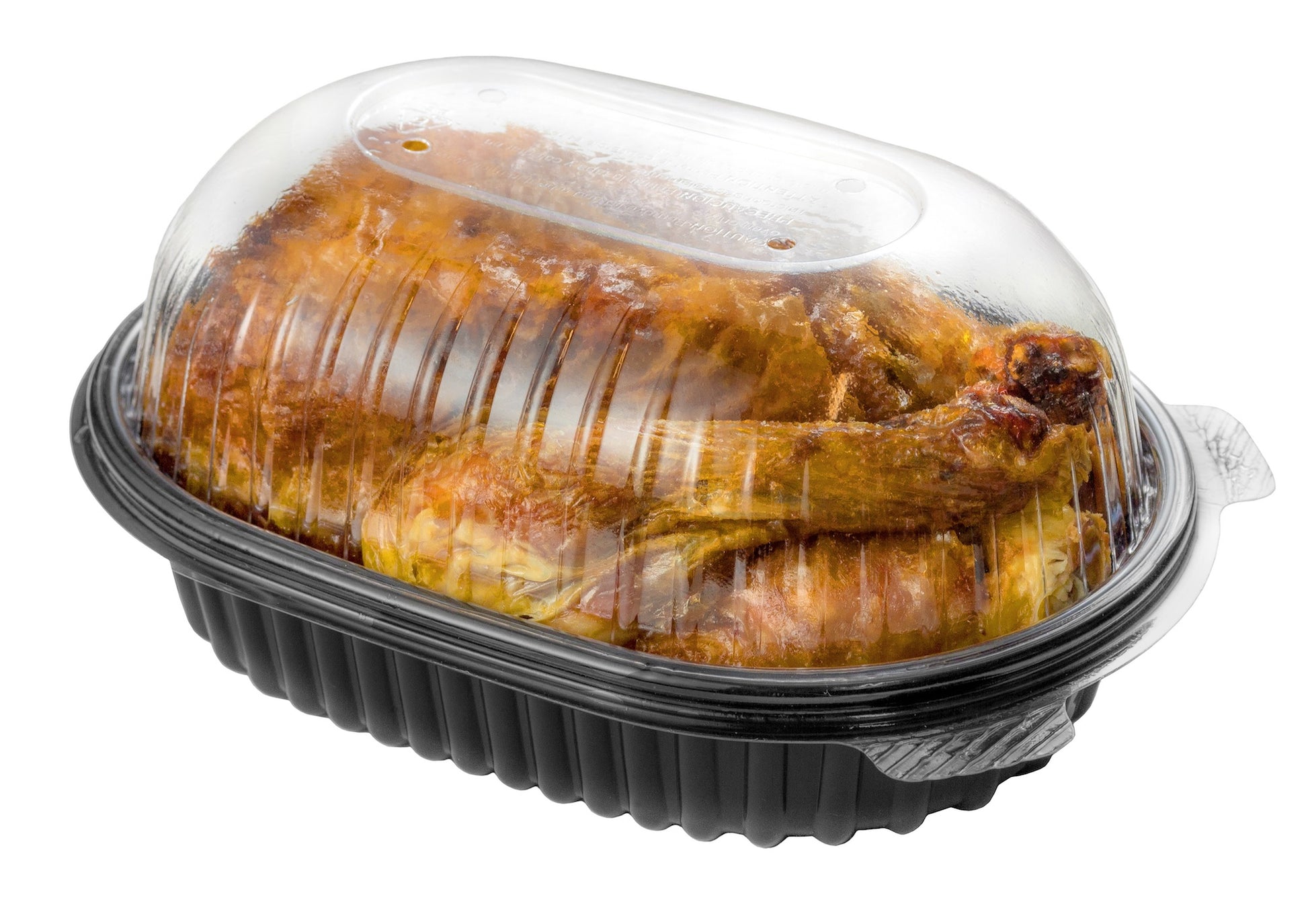 Envase Pollo / Cúpula Pollo Asado (ANTI FOG)