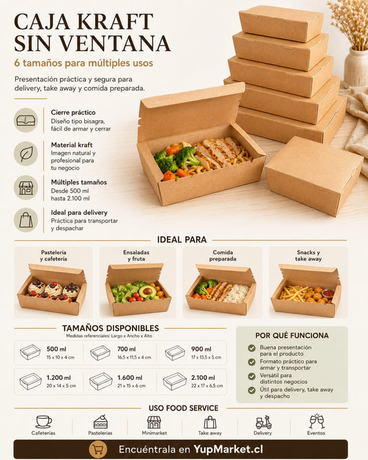 Kraft Delivery 1.600ml x400 und