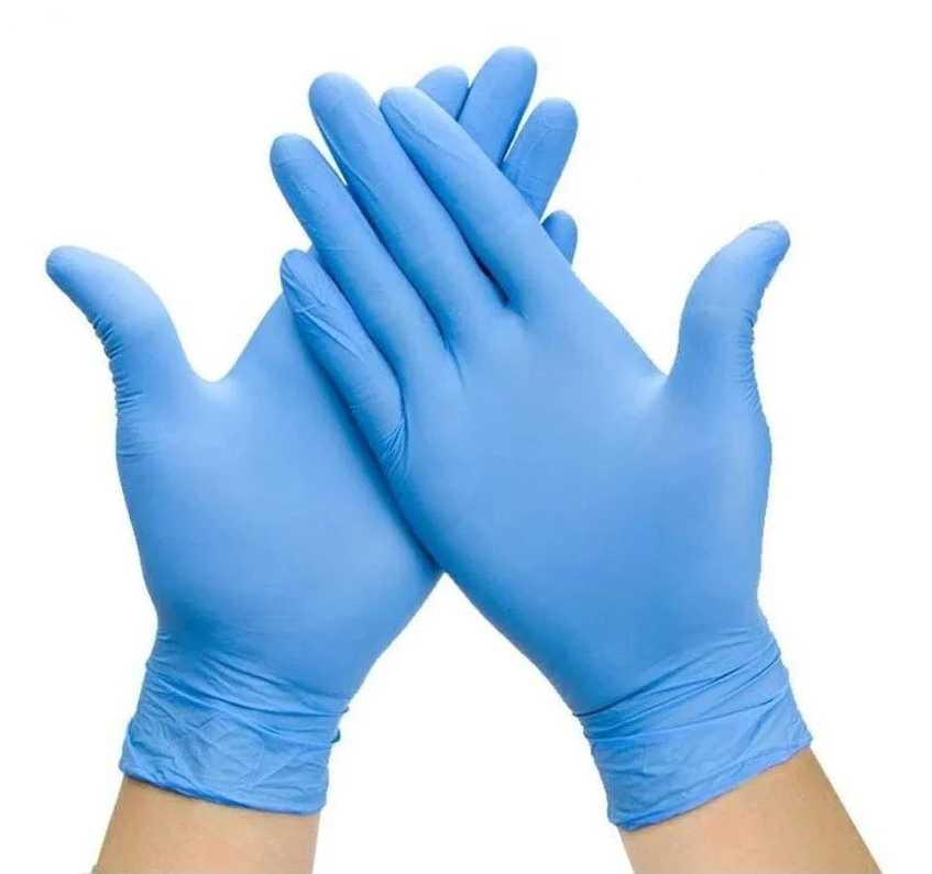 Guante Nitrilo Azul  Talla L