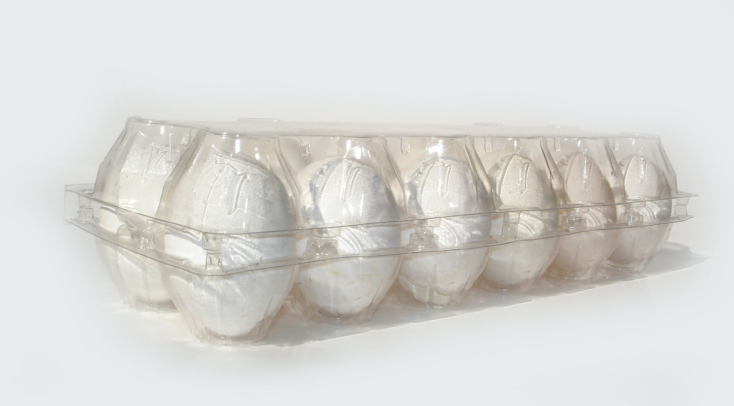 Estuche PET para 12 Huevos x320 und