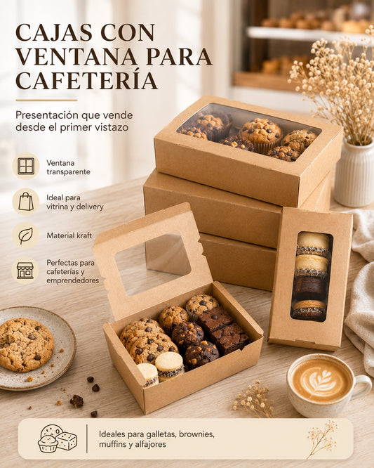 Kraft con Ventana 500ml x400 und