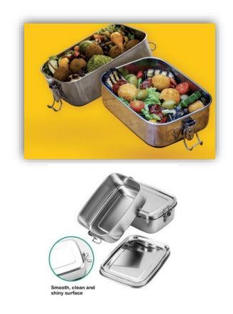 Lonchera Acero Inoxidable 1.200ml