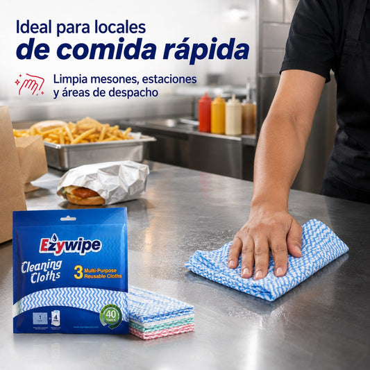 Paños Multiuso Extra Absorbentes 30×40cm Pack 3 und