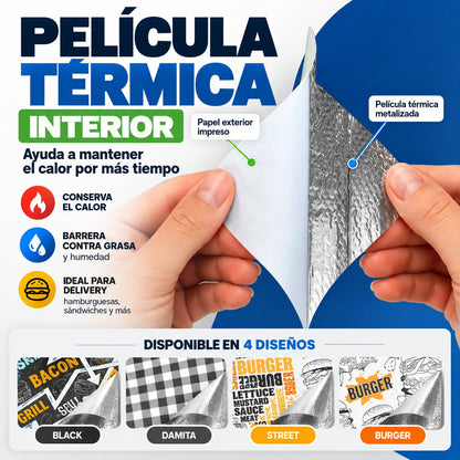 Metalizado 33x37 Antigrasa Damita Negro x500 und