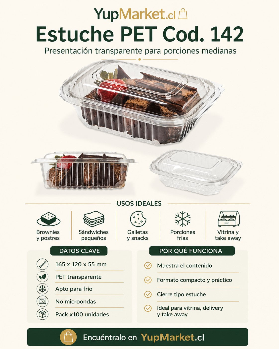 Estuche Pet Cod. 142 x100 und