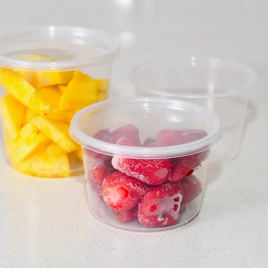 Pote con tapa 16 Oz / 500 ml