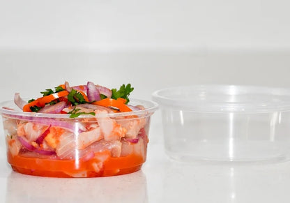 Pote con tapa 8 Oz / 250 ml