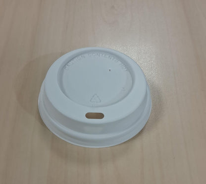Tapa Blanca Vaso 6 Oz x100 und