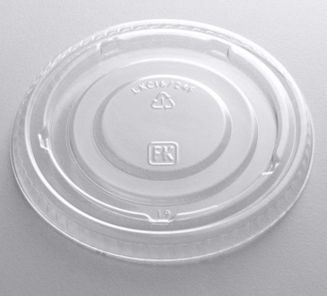 Tapa plana Vaso 16 Oz Sin ranura
