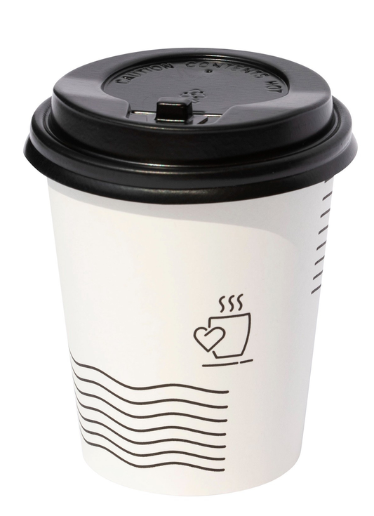 Vaso Polipapel 8 Oz + Tapa