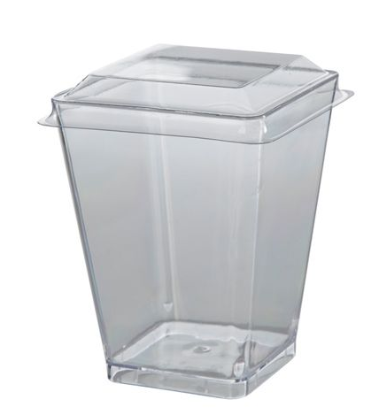 Vaso Acrilico Con Tapa 5 Oz/ 150ml