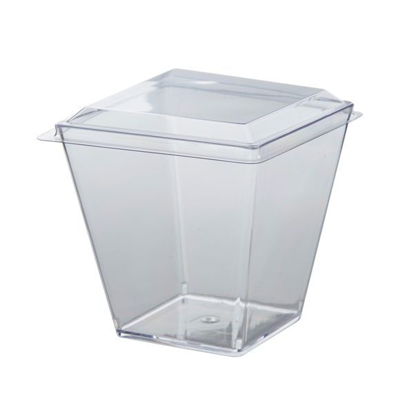 Vaso Acrilico Con Tapa 8 Oz/ 240ml