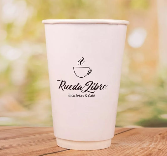 Vaso Doble Pared con Logo 12 Oz x2.000 und