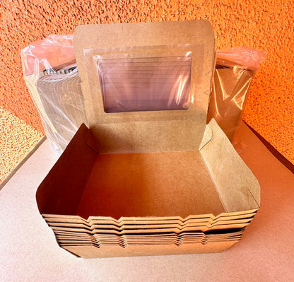 Kraft con Ventana 1.200ml