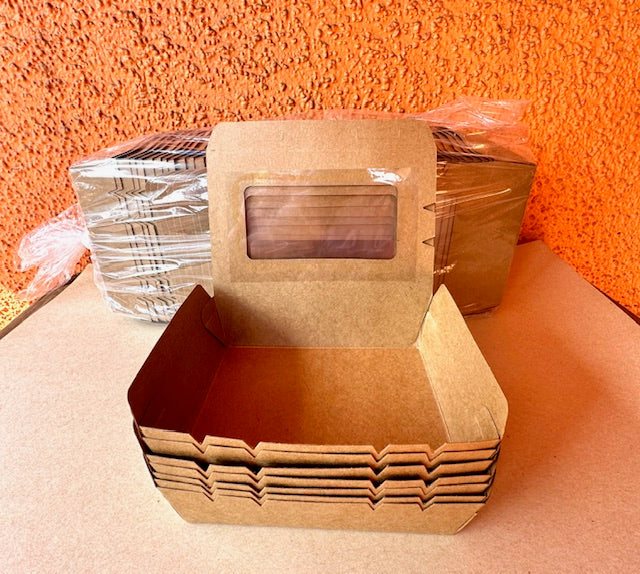 Kraft con Ventana 500ml
