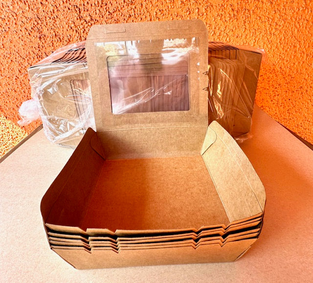 Kraft con Ventana 900ml