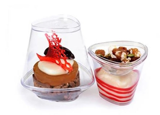 Vaso Acrílico Con Tapa 6 Oz/ 180ml