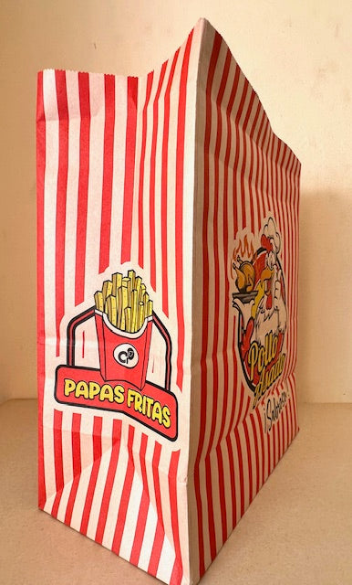 Bolsa Pollo, Con fondo y Antigrasa