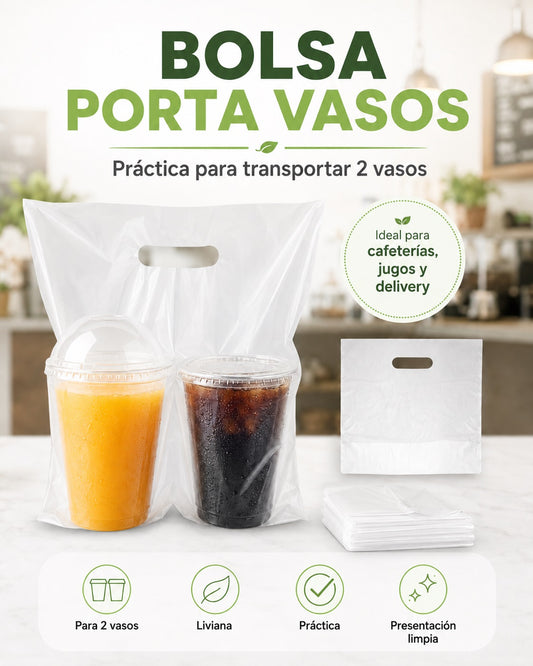 Bolsa Porta Vasos x200 und