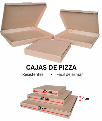 Caja Pizza Kraft 38x38