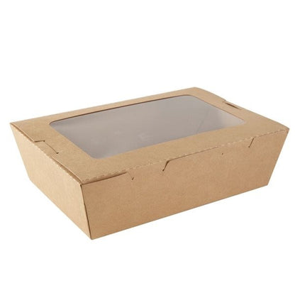 Kraft con Ventana 1.200ml x400 und