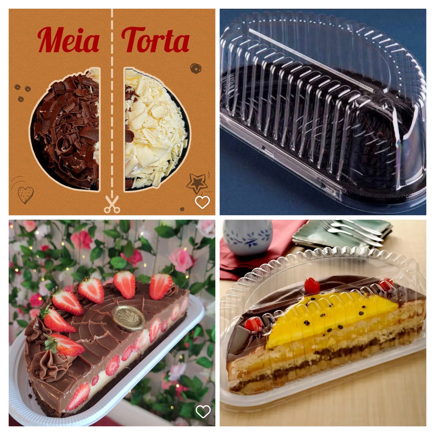 Cúpula Media Torta x100 und