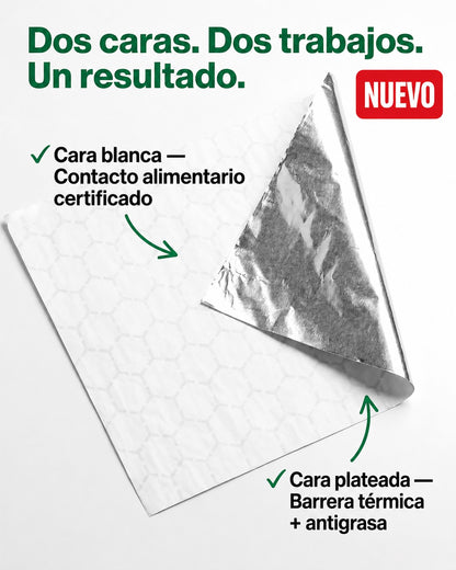 Metalizado 28x34 Antigrasa x500 und