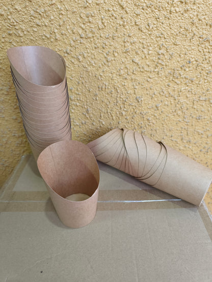 Caja Kraft Circular 12 Oz x100 und