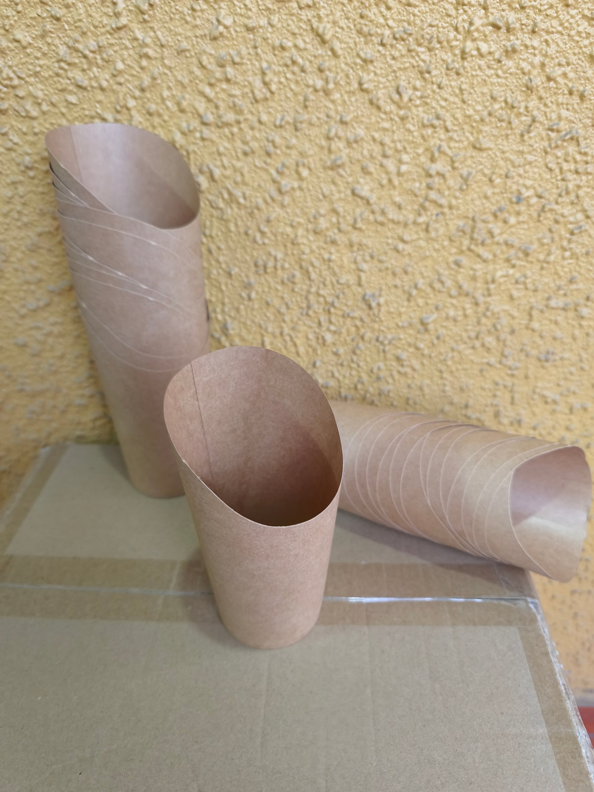 Caja Kraft Circular 20 Oz x100 und