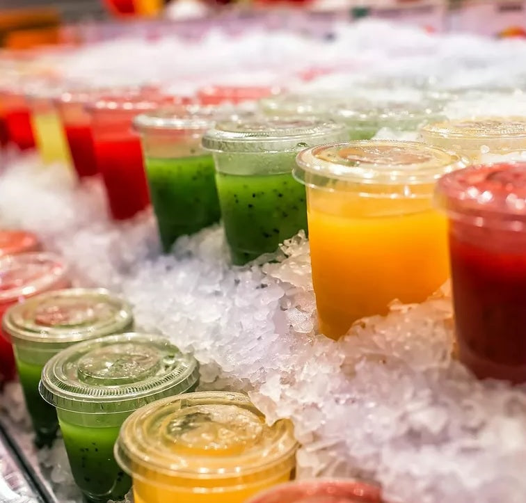 Vaso Pet 24 Oz/ 720ml Tapa plana