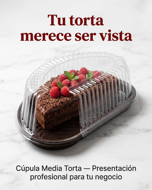 Cúpula Media Torta x100 und