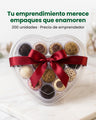 Envase Forma de Corazón x200 und