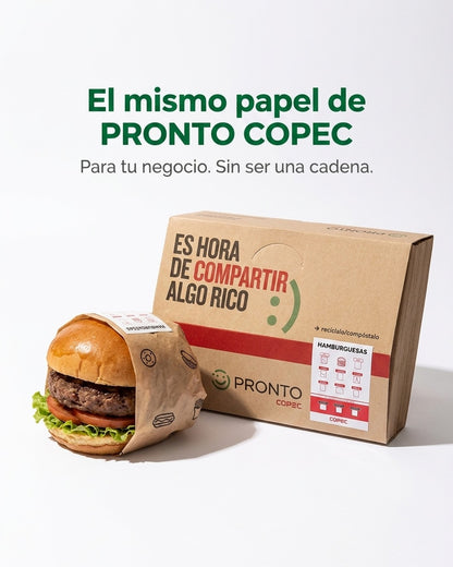 Antigrasa 33x37 Tipo Pronto COPEC Kraft x1.000 und