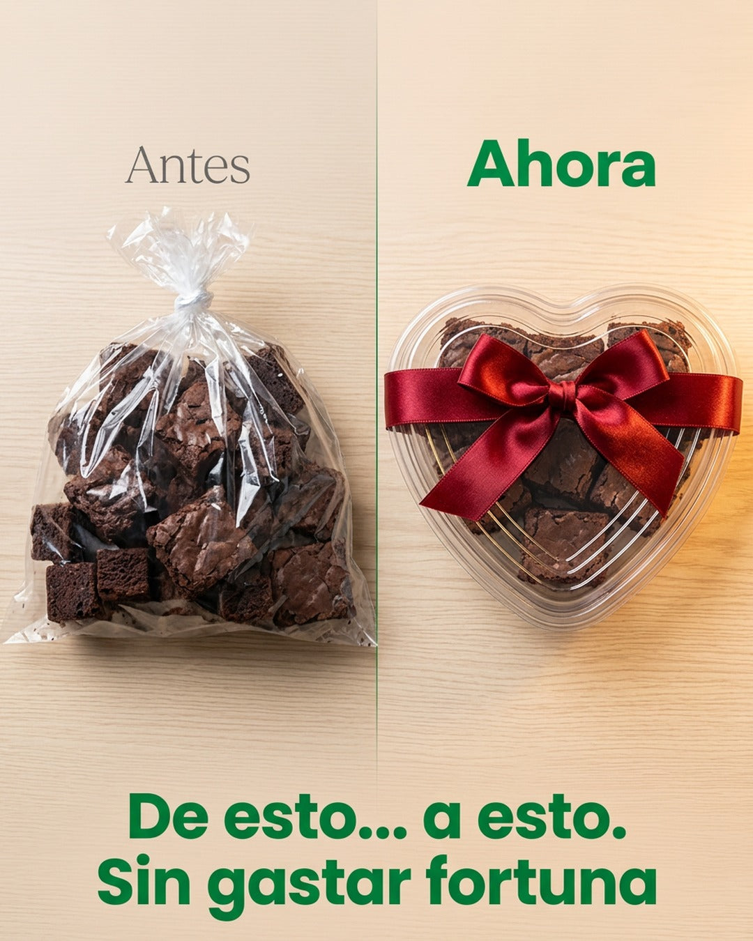 Envase Forma de Corazón x200 und