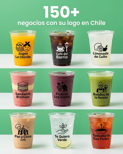 Vaso Pet Con Logo 12 Oz