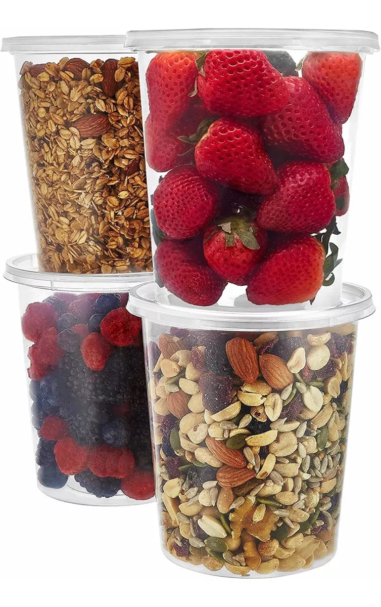 Pote con tapa 32 Oz / 1.000 ml