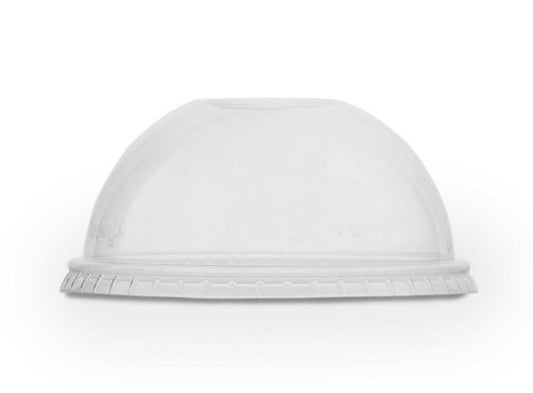 Tapa Domo PLA con Hoyo para Vaso 12 Oz x1.000 und