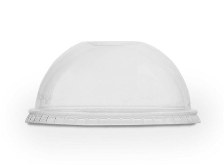 Tapa Domo PLA con Hoyo para Vaso 16 Oz x1.000 und