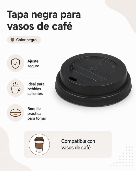 Tapa para Vaso con Logo 12 oz x1.000 und